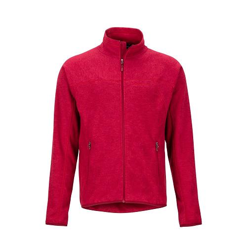 Marmot Fleece Dark Red NZ - Pisgah Jackets Mens NZ7341268